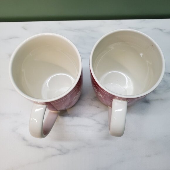 Mug - 2015 Limited Edition Tim Hortons Sweater Red Holiday 2 pack - Picture 2 of 9